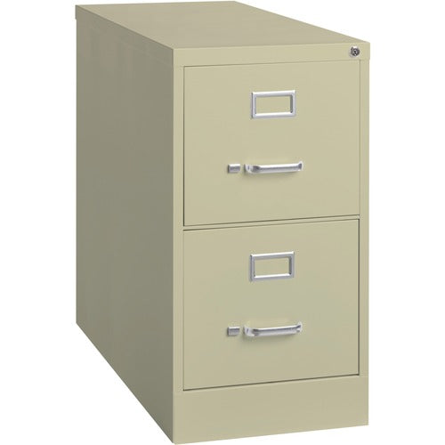 Lorell LLR60196 Fortress Series 26-1/2" Commercial-Grade Vertical File Cabinet