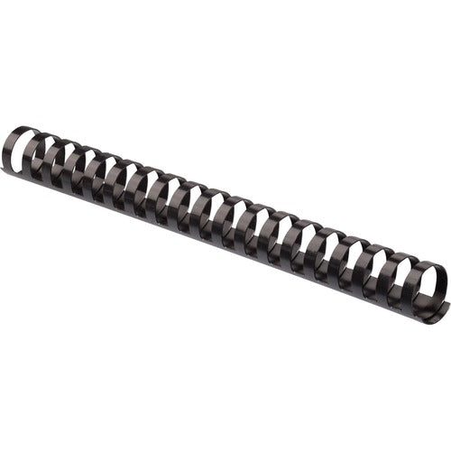 Fellowes FEL52383 Plastic Combs - Round Back, 1", 200 Sheets, Black, 10 Pack - 1" Height X 11" Width X 1" Depth - 200 X Sheet Capacity - For Letter 8.50" X 11" Sheet - Round - Black - Plastic - 10 / Pack