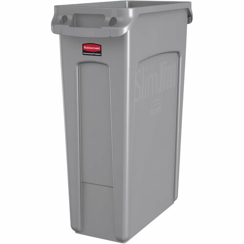 Rubbermaid Commercial RCP354060GY Slim Jim 23-Gallon Vented Waste Container