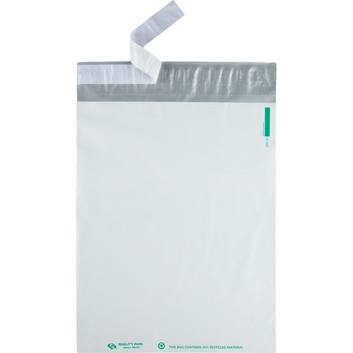 Quality Park QUA46190 Redi-Strip Jumbo Mailer - Document - 9" Width X 12" Length - Self-Sealing - Polypropylene - 100 / Box - Gray