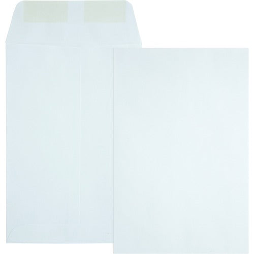 Quality Park QUA40788 Wove Finish Catalog Envelope - Catalog - 6" Width X 9" Length - 24 Lb - Gummed - Wove - 500 / Box - White