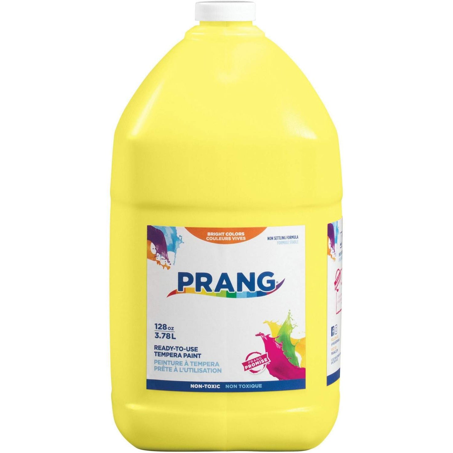 Prang DIX22803 Tempera Paint - 1 Gal - 1 Each - Yellow