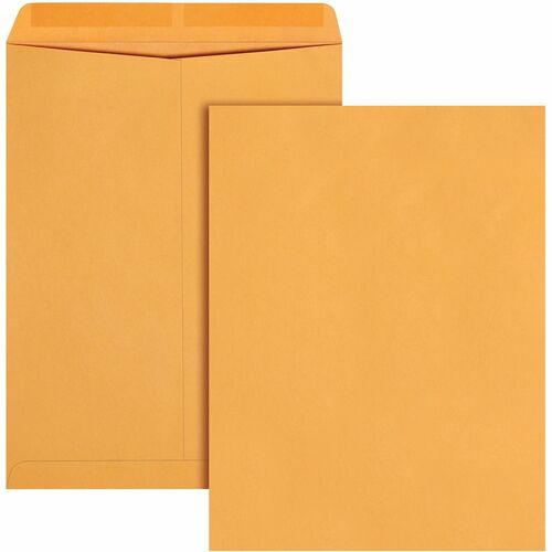 Quality Park QUA41865 Kraft Catalog Envelope - Catalog - 11.50" Width X 14.50" Length - 28 Lb - Gummed - Kraft - 250 / Box - Brown Kraft