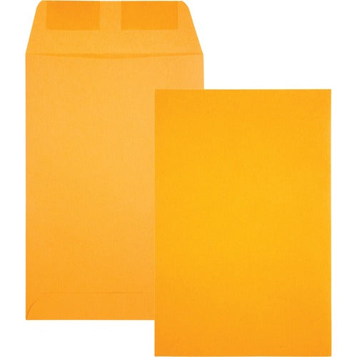 Quality Park QUA40765 Catalog Envelopes - Catalog - 6" Width X 9" Length - 28 Lb - Gummed - Kraft - 500 / Box - Kraft