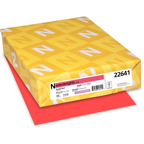 Astrobrights WAU22641 Color Copy Paper - Rocket Red