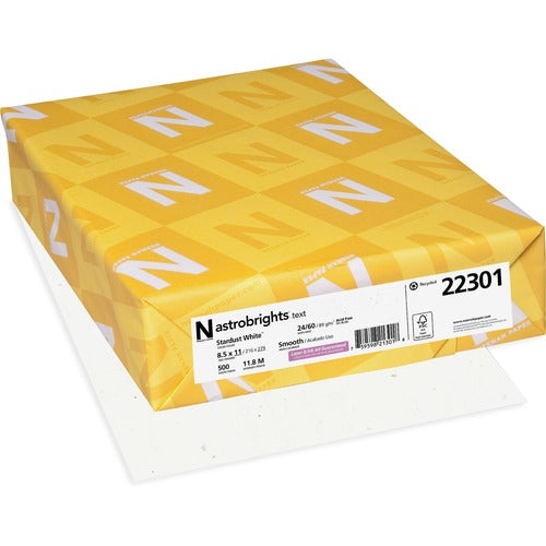 Astrobrights WAU22301 Color Copy Paper - Stardust White