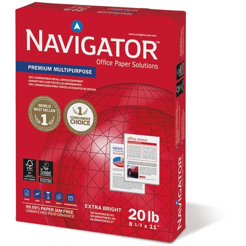 Navigator SNANMP1120 Premium Multipurpose Trusted Performance Paper - Extra Opacity - White