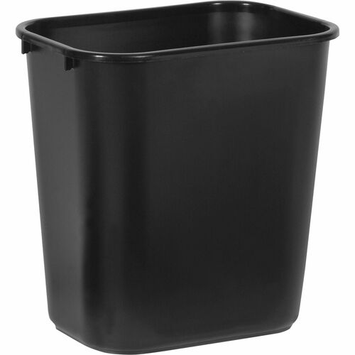 Rubbermaid Commercial RCP295600BK 28 QT Medium Deskside Wastebasket