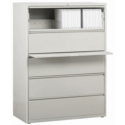 Lorell LLR60433 Fortress Series Lateral File w/Roll-out Posting Shelf