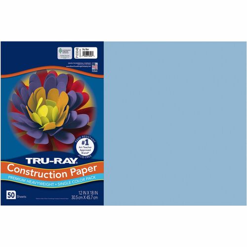 Tru-Ray PAC103048 Heavyweight Construction Paper