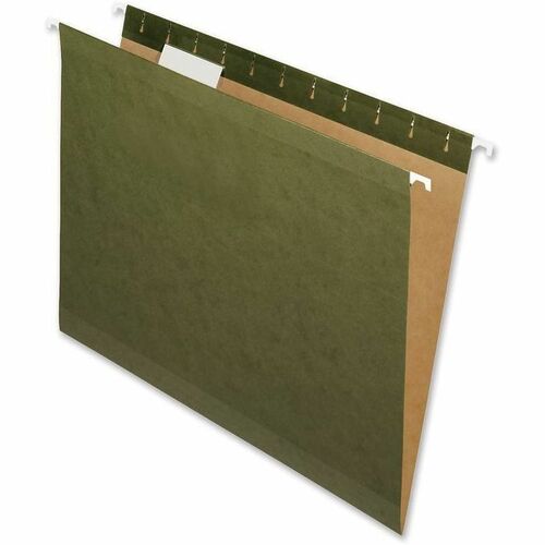 Nature Saver NAT08650 1/5 Tab Cut Letter Recycled Hanging Folder