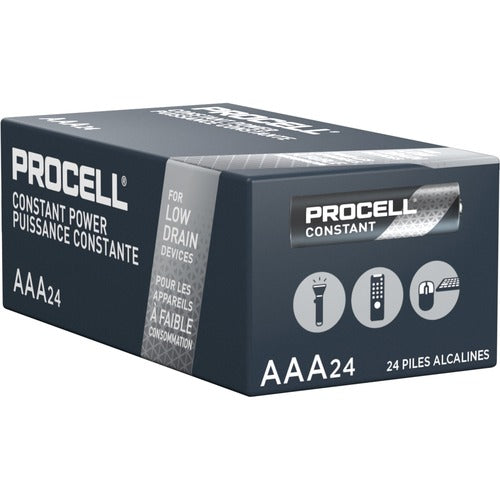 Procell by Duracell DURPC2400BKD Alkaline AAA Batteries