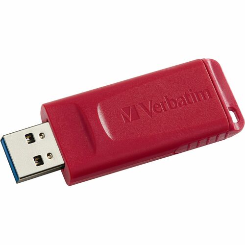 Verbatim VER96806 32Gb Store 'N' Go Usb Flash Drive - Red - 32Gb - Usb - Red - 1 Pack - Password Protection