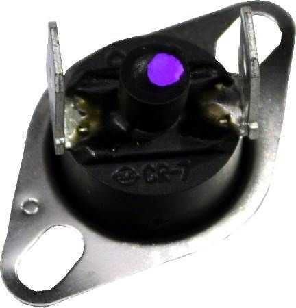 Goodman-Amana 10123519 Limit Switch, Reset Manually, 160 degF, Purple