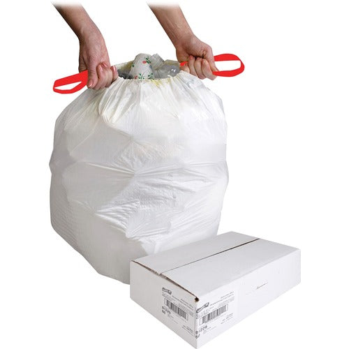 Genuine Joe GJO01229 Flexible Drawstring Trash Can Liners