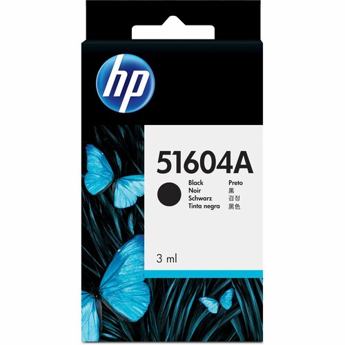 HP HEW51604A 51604A (51604A) Original Inkjet Ink Cartridge - Single Pack - Black - 1 Each