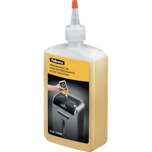 Fellowes FEL35250 Powershred Performance Oil - 11.33 Fl Oz - Light Amber