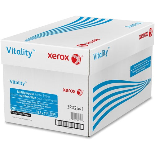 Xerox XER3R02641 Vitality 3HP Inkjet Print Copy & Multipurpose Paper - White