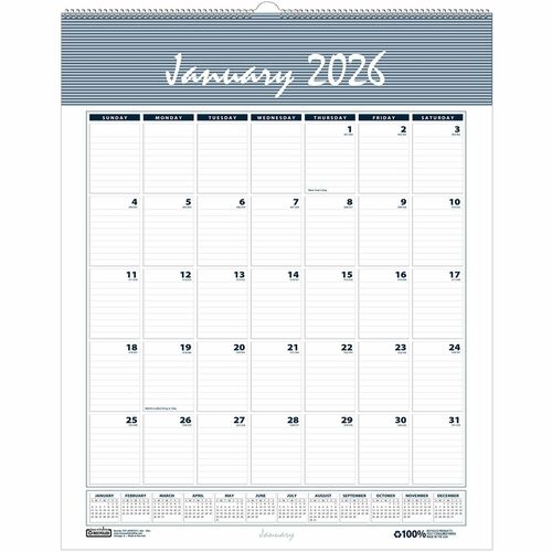 House of Doolittle HOD331HD Bar Harbor 12-Month Wall Calendar