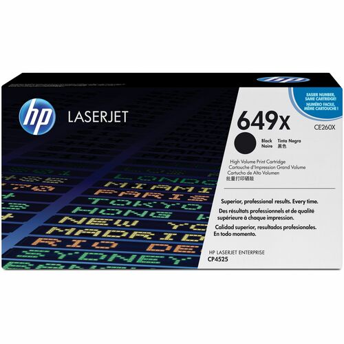 HP HEWCE260X 649X (CE260X) Original Laser Toner Cartridge - Single Pack - Black - 1 Each