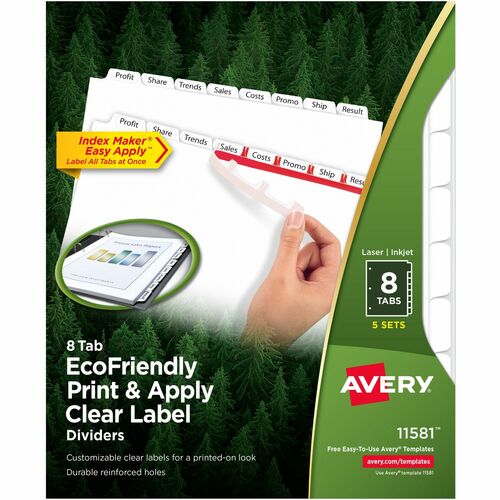 Avery® AVE11581 Index Maker Index Divider