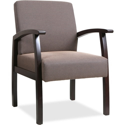 Lorell LLR68554 Thickly Padded Guest Chair