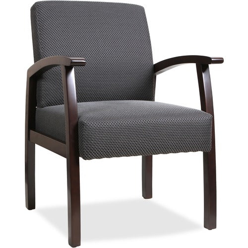 Lorell LLR68555 Thickly Padded Guest Chair