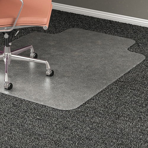 Lorell LLR69166 Plush-pile Wide-Lip Chairmat