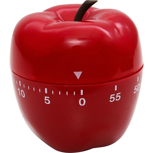 Baumgartens BAU77042 Kitchen Timer - 1 Hour - For Kitchen - Red
