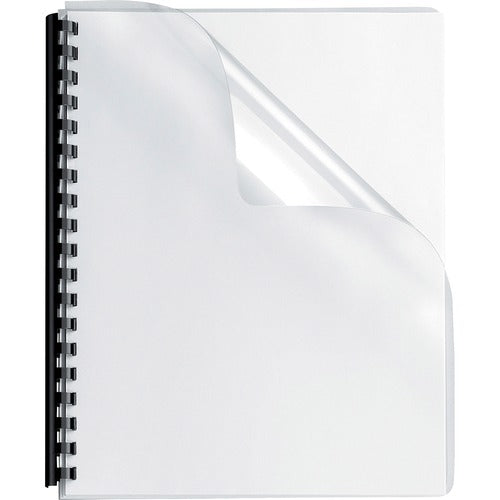 Fellowes FEL52311 Transparent Pvc Covers - Oversize, 100 Pack - 11.3" Height X 8.8" Width X 0" Depth - Clear - Pvc Plastic - 100 / Pack