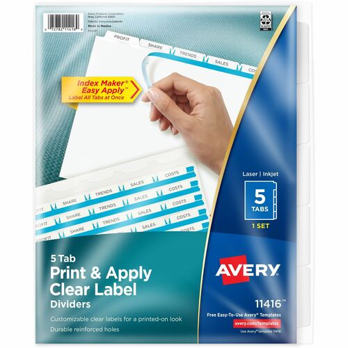 Avery® AVE11416 Avery® Index Maker Index Divider