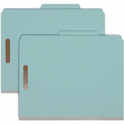 Smead SMD14021 2/5 Tab Cut Letter Recycled Classification Folder
