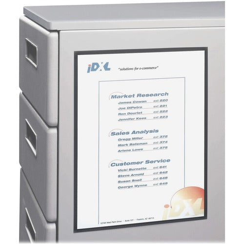 C-Line CLI37991 8-1/2"x11" Magnetic Cubicle Keepers Pockets