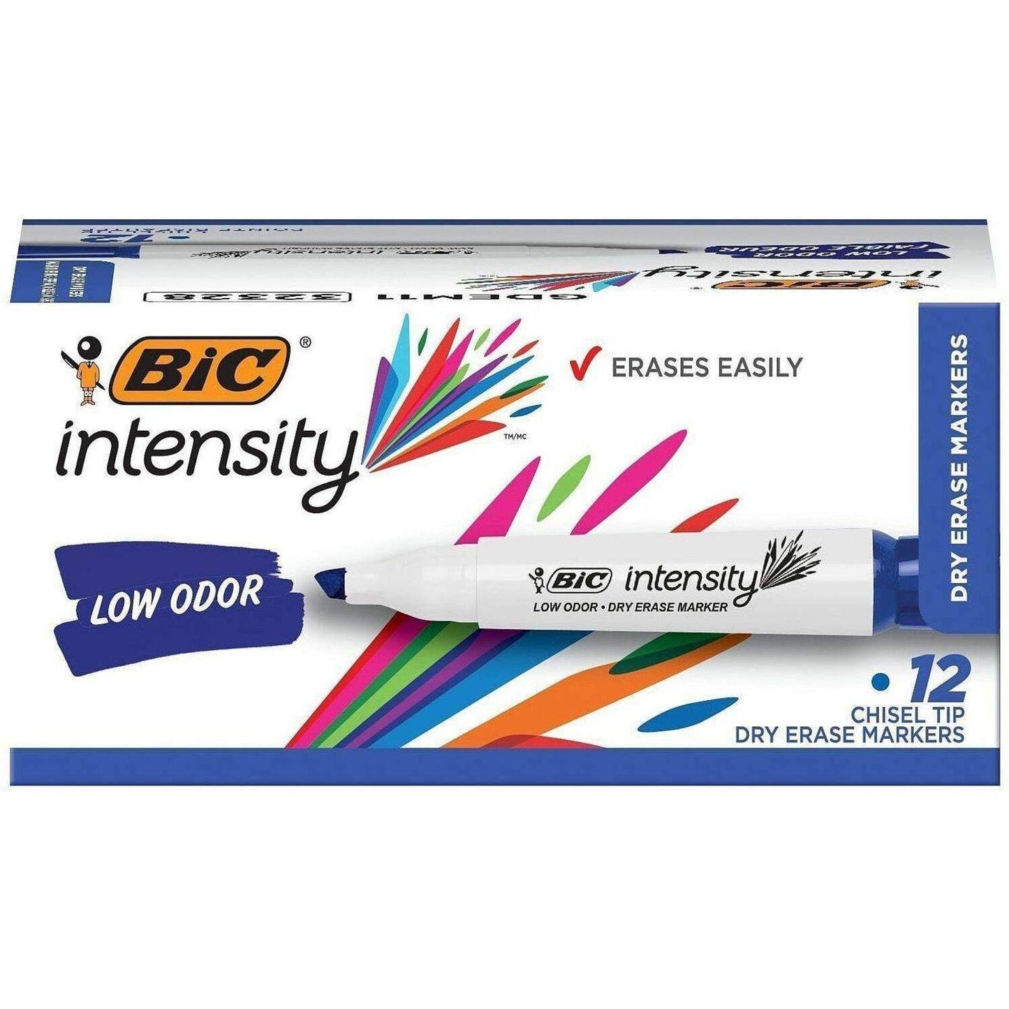BIC BICGDEM11BE Intensity Low Odor Dry Erase Markers