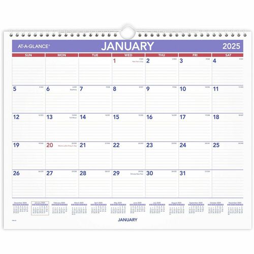 At-A-Glance AAGPM828 Wall Calendar