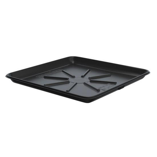 Jones Stephens J04301 30" x 28" Washing Machine Drain Pan, Black