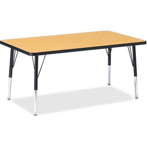 Jonti-Craft JNT6473JCE210 Berries Elementary Height Color Top Rectangle Table
