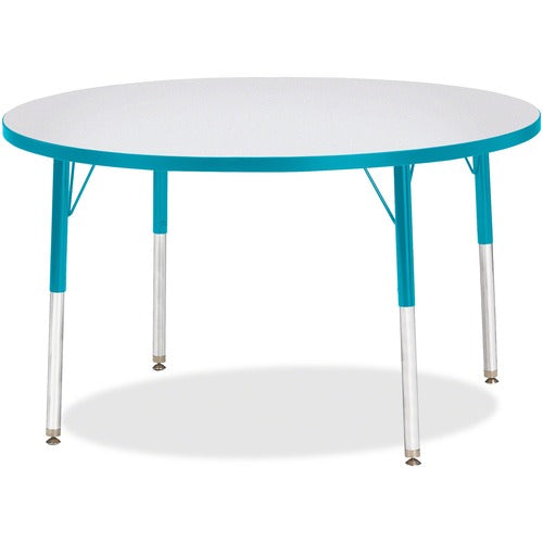Jonti-Craft JNT6468JCE005 Berries Elementary Height Color Edge Round Table