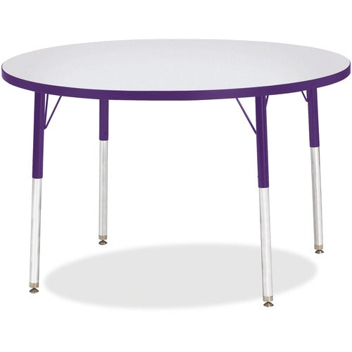 Jonti-Craft JNT6468JCA004 Berries Adult Height Color Edge Round Table