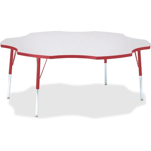Jonti-Craft JNT6458JCA008 Berries Prism Six-Leaf Student Table
