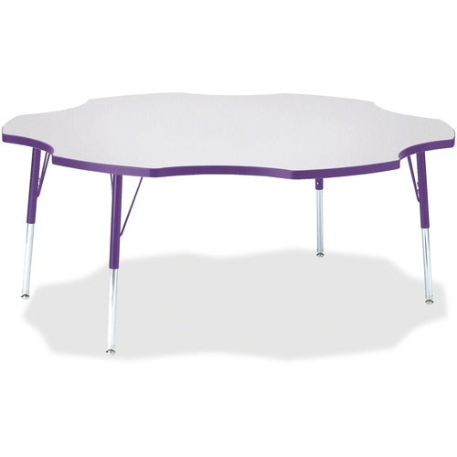 Jonti-Craft JNT6458JCA004 Berries Prism Six-Leaf Student Table