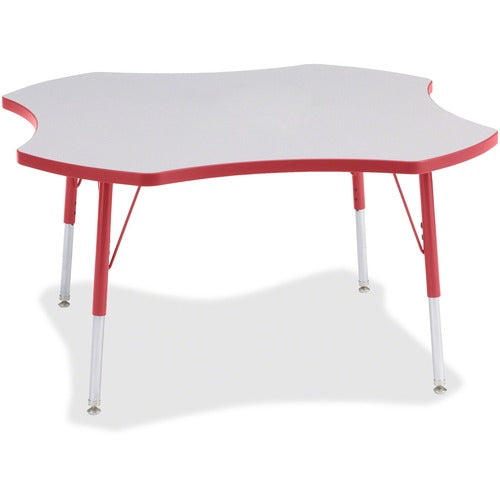 Jonti-Craft JNT6453JCA008 Berries Prism Four-Leaf Student Table