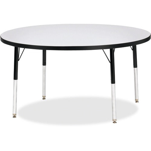 Jonti-Craft JNT6433JCA180 Berries Adult Height Color Edge Round Table