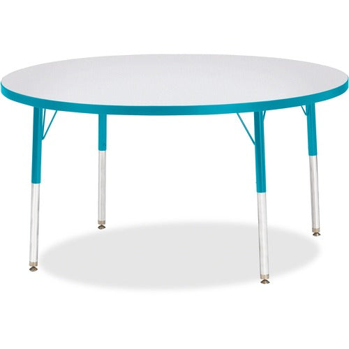 Jonti-Craft JNT6433JCA005 Berries Adult Height Color Edge Round Table