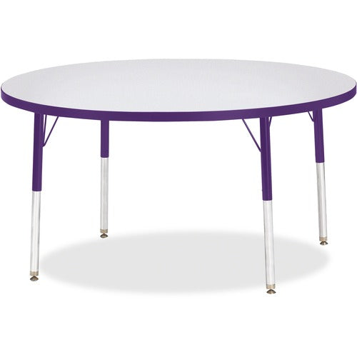Jonti-Craft JNT6433JCA004 Berries Adult Height Color Edge Round Table