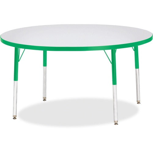 Jonti-Craft JNT6433JCA119 Berries Adult Height Color Edge Round Table
