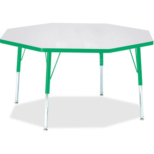 Jonti-Craft JNT6428JCE119 Berries Elementary Height Color Edge Octagon Table