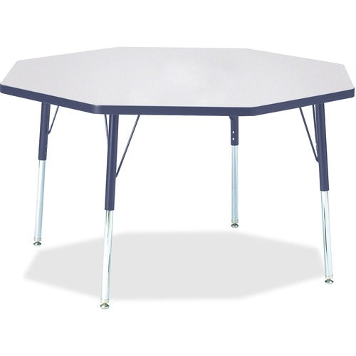 Jonti-Craft JNT6428JCA112 Berries Adult Height Color Edge Octagon Table