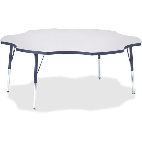 Jonti-Craft JNT6458JCA112 Berries Prism Six-Leaf Student Table