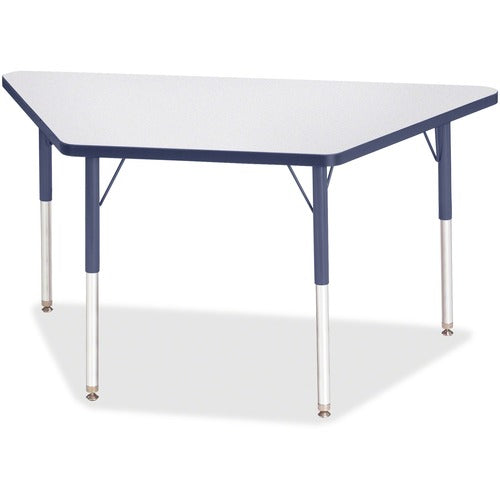 Jonti-Craft JNT6438JCA112 Berries Adult-Size Gray Laminate Trapezoid Table